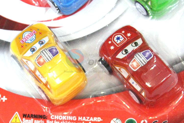 Police Car Toy Pull Back Plastic Vehicle with Low Price