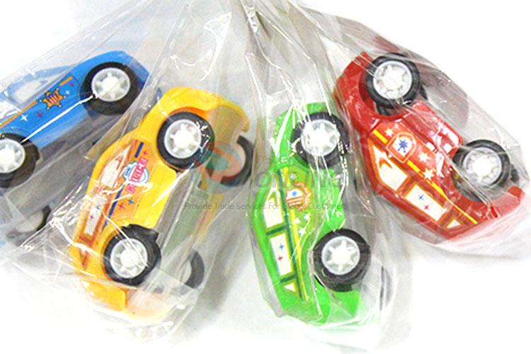 Fashion Style Mini Pull Back Police Car Toy Vehicle