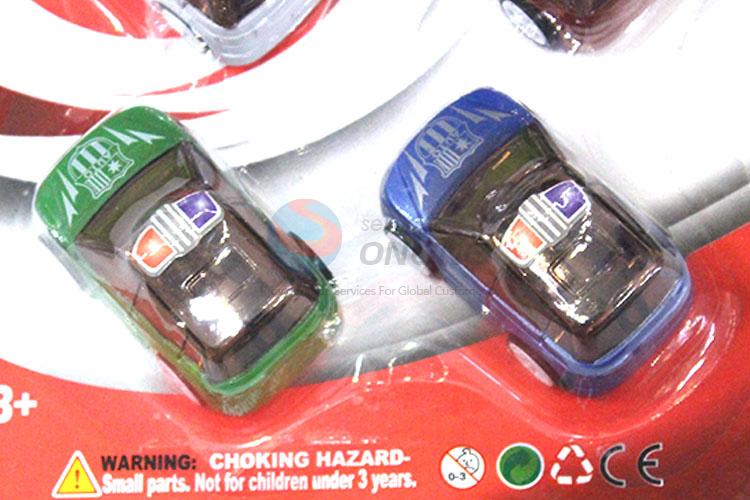 Popular Police Car Toy Pull Back Plastic Vehicle for Sale