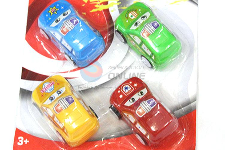 Police Car Toy Pull Back Plastic Vehicle with Low Price