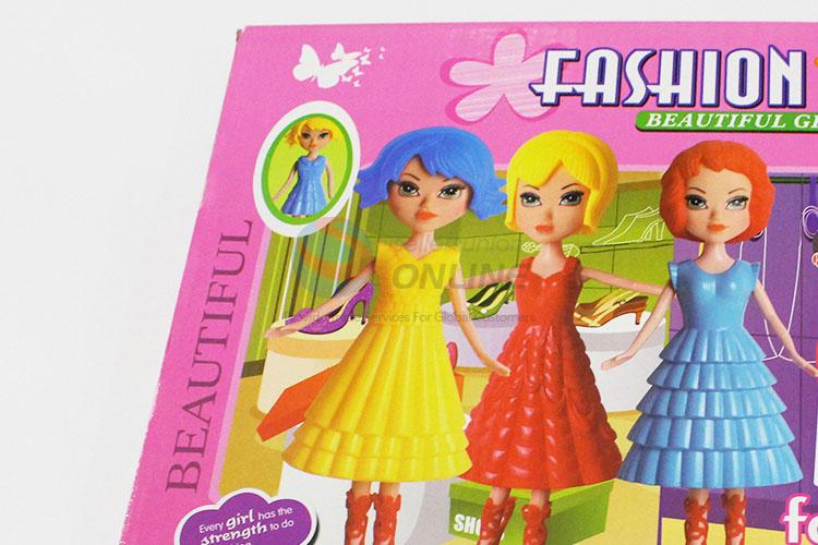 Wholesale cute style beauty girl model toy