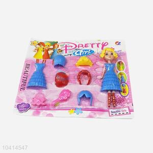 Low price cute beauty girl model toy