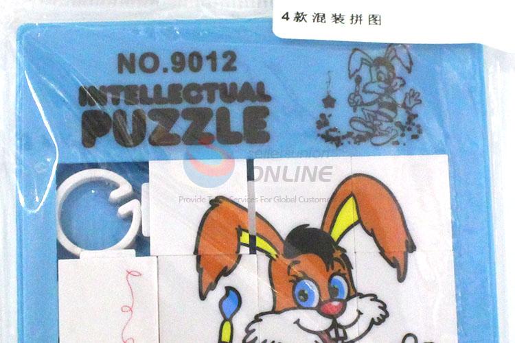 Pretty Cute Plastic Puzzle with Rabbit Pattern