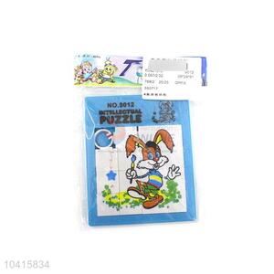 Pretty Cute Plastic Puzzle with Rabbit Pattern