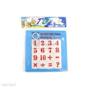 Popular Promotion Educational Toy Plastic Number Puzzle