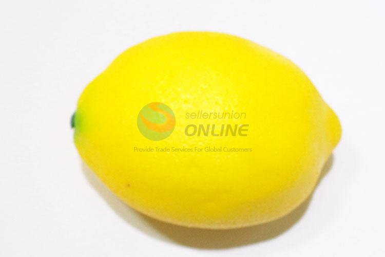 Home decoration lifelike simulation artificial lemon foam fruit