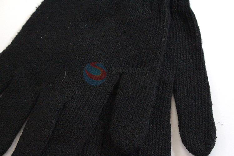 Popular promotional warm knitted gloves for adults