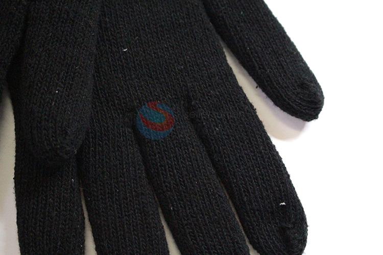 Hot selling new arrival warm knitted gloves for adults