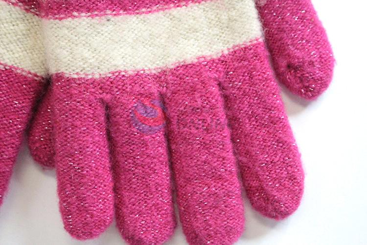 Made in China cheap warm knitted gloves for adults