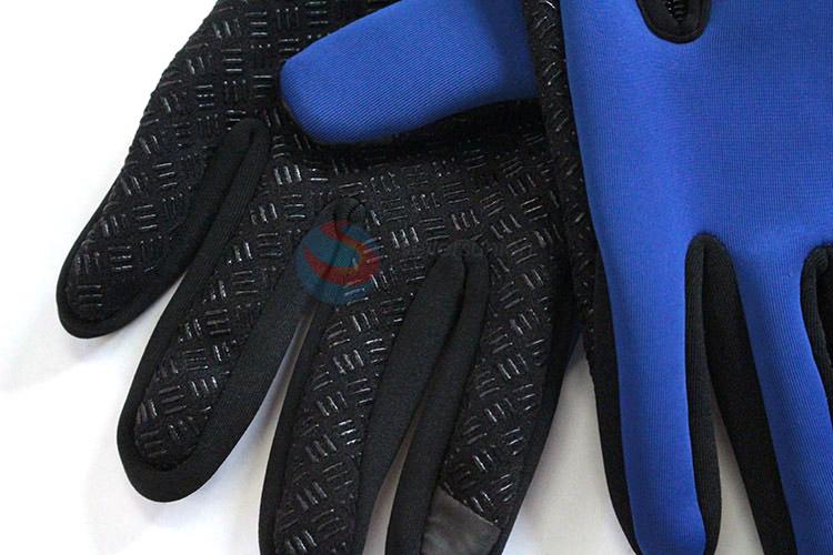 Fancy design hot selling ladies winter warm touch screen gloves