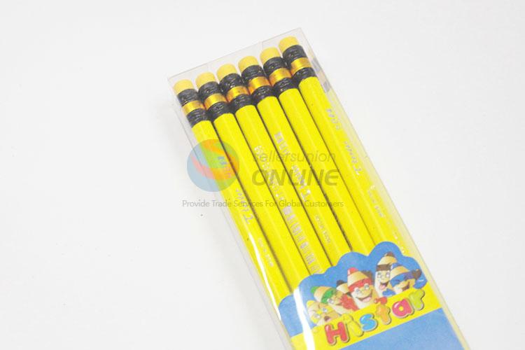 Creative Supplies Yellow Colors HB Pencils For Kids