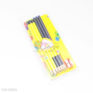 Fashion Style Mix Colors HB Pencils With Pencil Sharpener