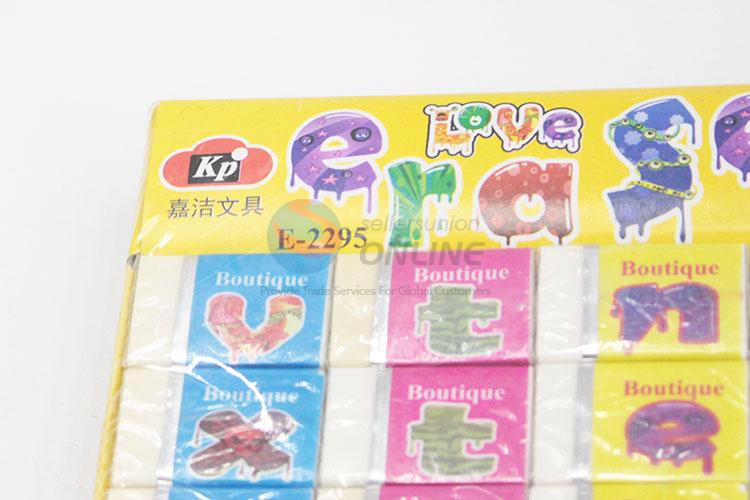 Pencil Erasers Cute Pure Cartoon Rubber Eraser