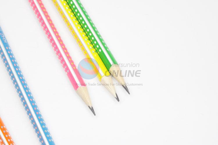 Colorful Pencil HB Barreled Student Stationery Wholesale