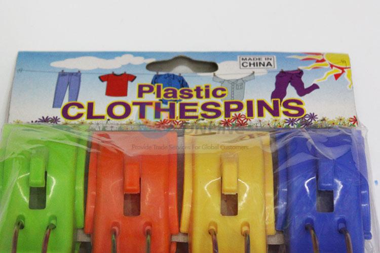 Factory Direct Windproof Plastic Clothespin Sun Towel Peg