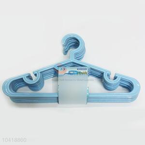 Low Price Blue Color Non-Slip Plastic Clothes Hanger Kids Children