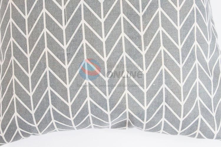 Popular Style Plaid Pattern Decorative Pillowcase