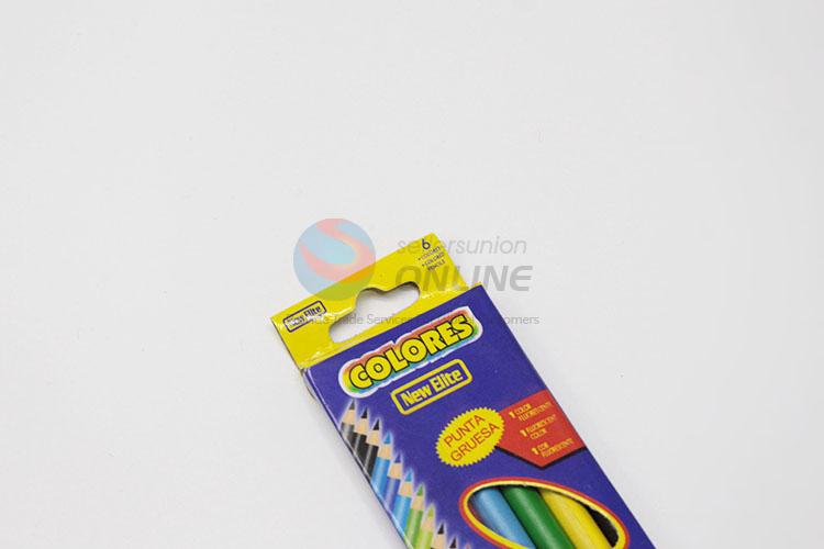 New 6Pcs Colored Pencils Set