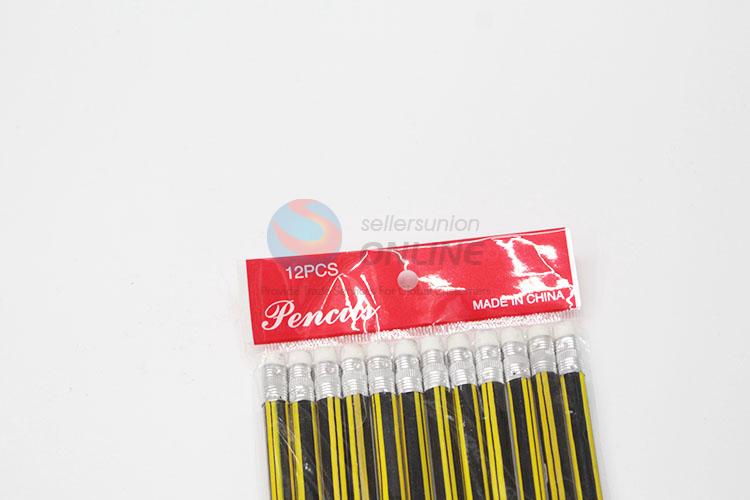 Wholesale HB Pencil 12Pcs for School Office