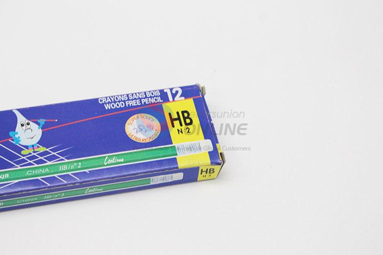 Wooden Free HB Pencil 12Pcx