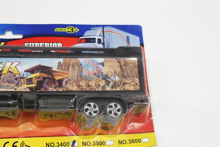 Promotional Plastic Inertial Long Design Truck Car