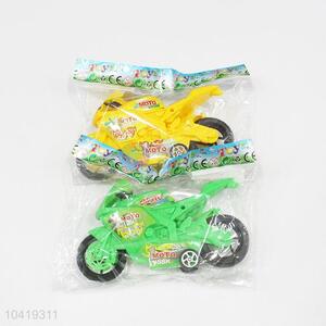 Kids Cool Plastic Pull Back Motorbike Toy