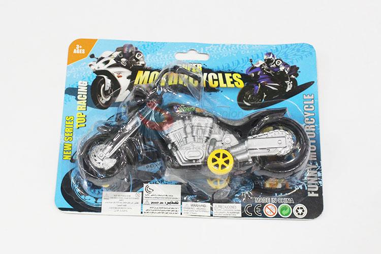 Plastic Pull Back Racing Motorbike Kids Toy