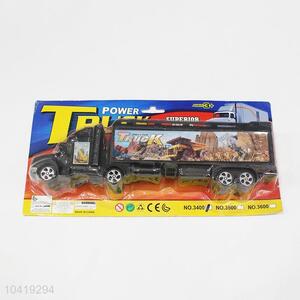 Promotional Plastic Inertial Long Design Truck Car