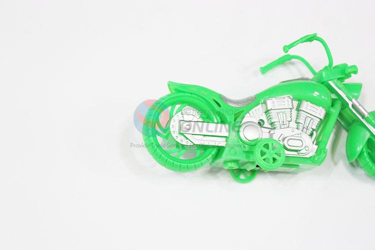 Plastic Pull Back Motorbike Toy