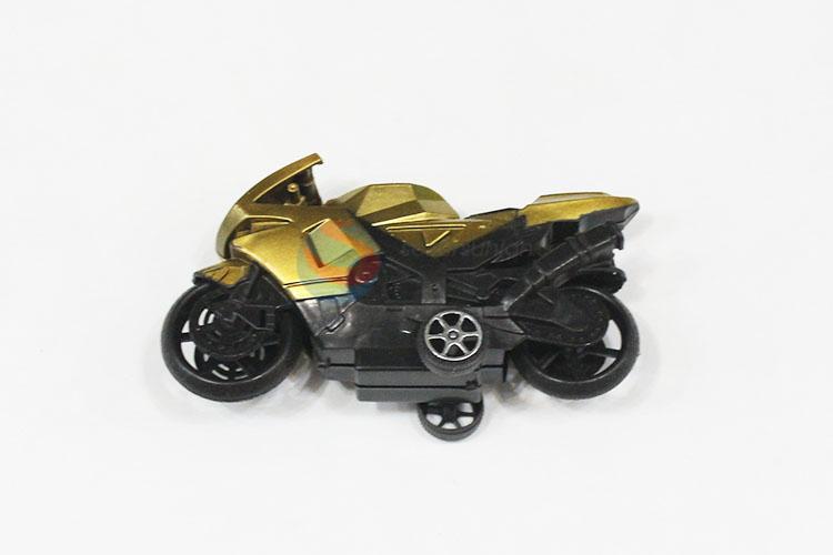 Cool Color Plastic Pull Back Motorbike Toy