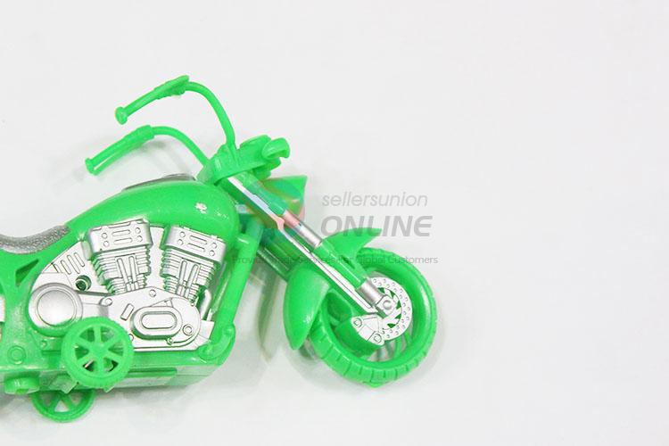 Plastic Pull Back Motorbike Toy