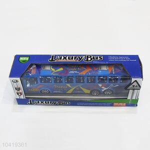 New Plastic Inertia Bus Car Toy