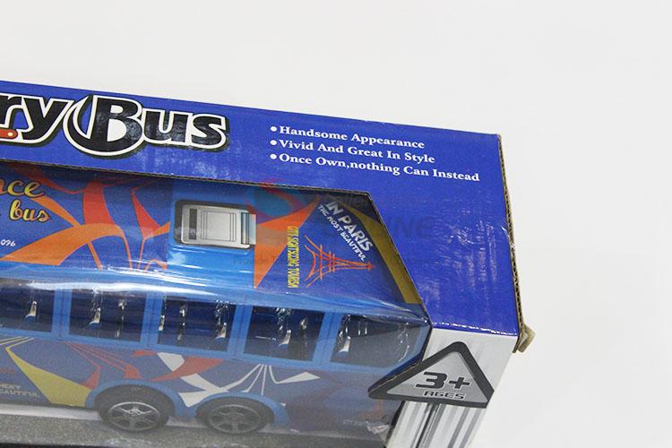 New Inertia Bus Car Toy with Light Music