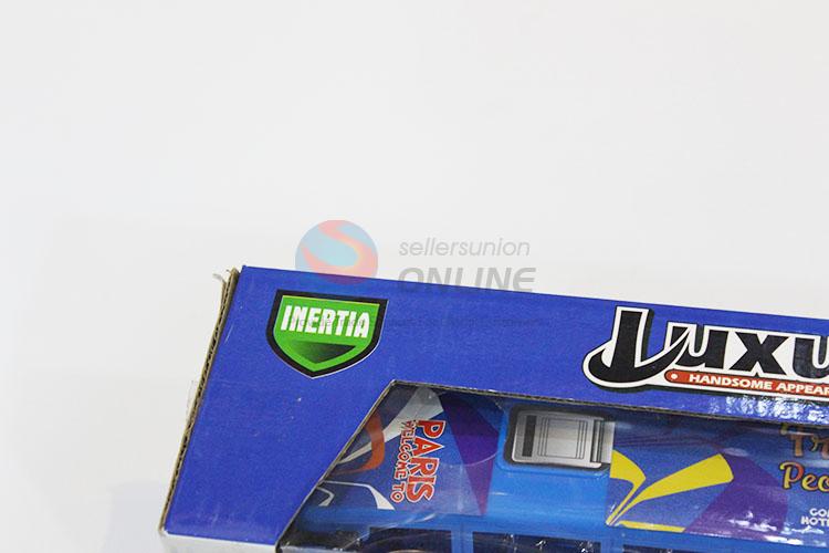 New Plastic Inertia Bus Car Toy