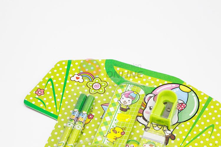 Clothed Design Cartoon Pattern Stationery Set