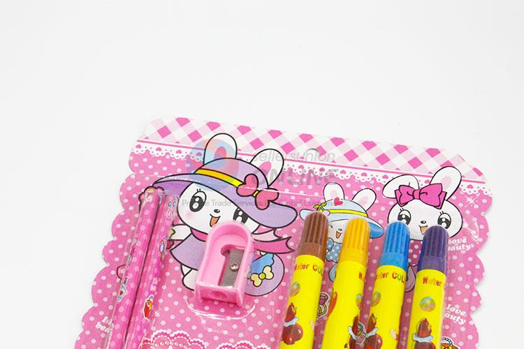 Lovely Pattern Girl Stationery Set