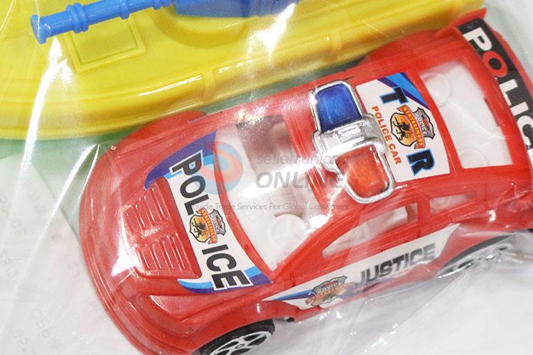 Hot-selling cheap police car/boat toy set