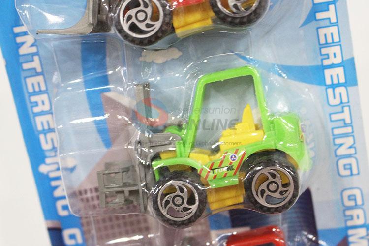 Normal 4pcs engineering vehicle shape toy