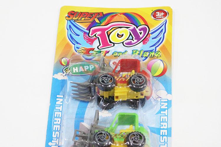 Normal 4pcs engineering vehicle shape toy