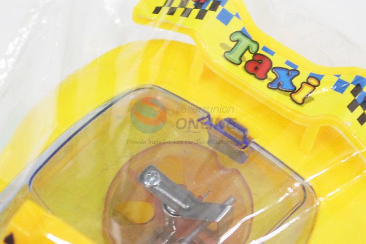 Cute cartoon taxi shape toy