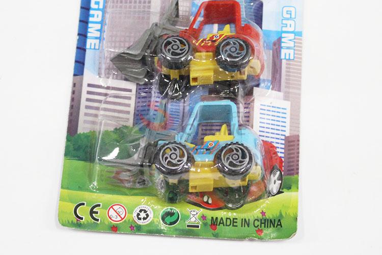 Normal 4pcs engineering vehicle shape toy