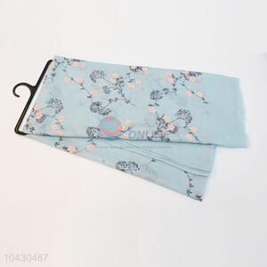 Factory Direct Flower Printed Cotton Scarf