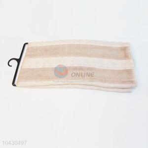 Mongolia cotton striped scarf for women