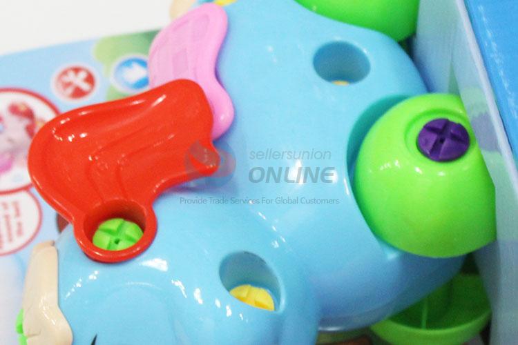 Wholesale Cheap Cartoon Disassembly Animal Shaped Plastic Toys