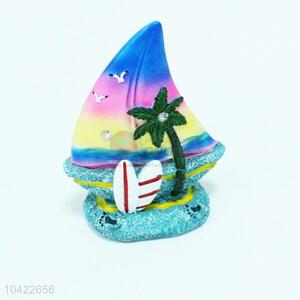 Resin Craft Ship Design Home Decoration