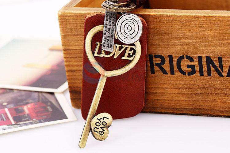 Zinc Alloy Key Chain/Key Ring with Key