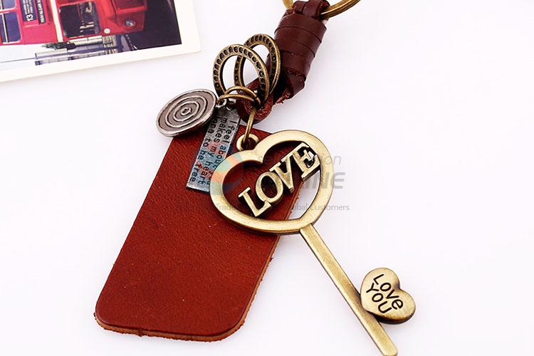 Zinc Alloy Key Chain/Key Ring with Key