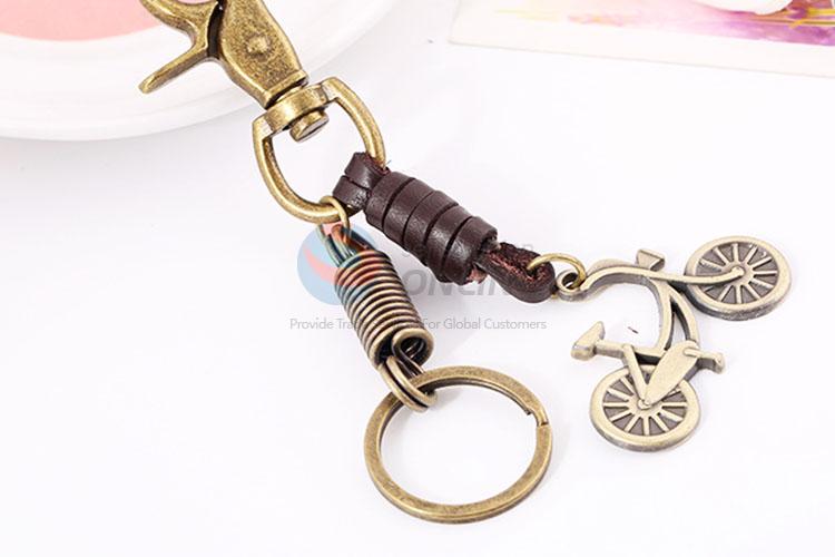 Zinc Alloy Key Chain/Key Ring with Bike