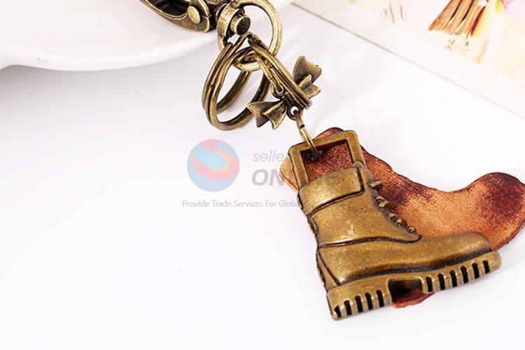 Zinc Alloy Key Chain/Key Ring with Shoe