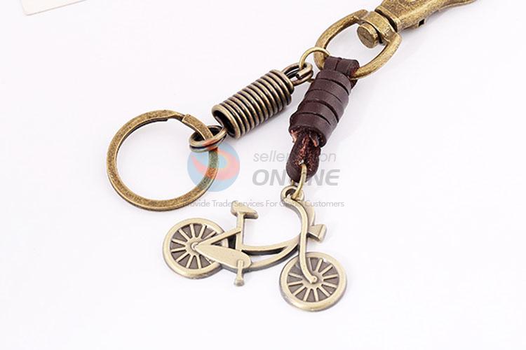 Zinc Alloy Key Chain/Key Ring with Bike